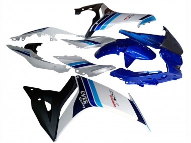 Migliori Carena Moto Suzuki GSX250R 2017-2020 - Bianco Blu Nero Corsa