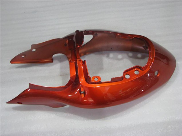 Migliori Carena Moto Suzuki GSXR 1300 Hayabusa 1996-2007 - Bianco Arancia Nero