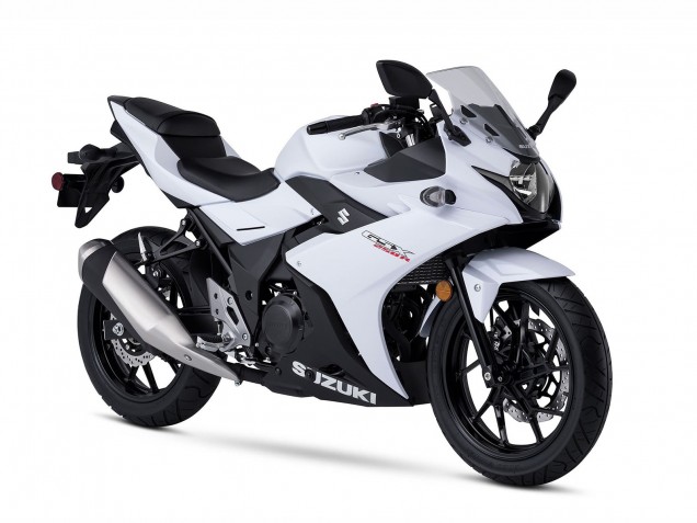 Migliori Kit Carena Moto Suzuki GSX250R 2017-2020 - Bianco Nero