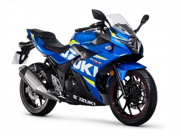 Migliori Carena Moto Suzuki GSX250R 2017-2020 - Blu Giallo