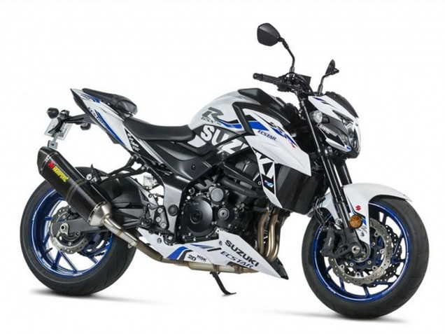 Migliori Carena Moto Suzuki GSX-S 750 2017-2022 - Bianco Blu Ecstar