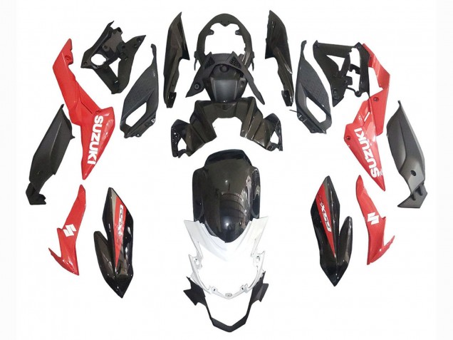 Migliori Carena Moto Suzuki GSX-S 750 2017-2022 - Rosso Bianco