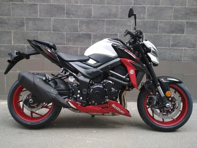 Migliori Carena Moto Suzuki GSX-S 750 2017-2022 - Rosso Bianco