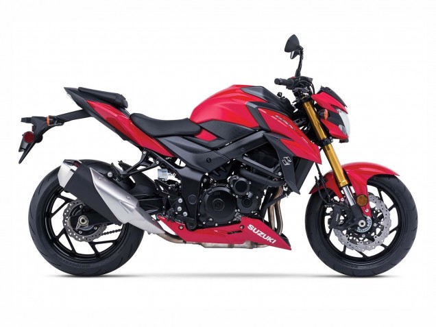 Migliori Carena Moto Suzuki GSX-S 750 2017-2022 - Rosso Nero