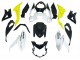 Migliori Carena Moto Suzuki GSX-S 750 2017-2022 - Bianco Giallo