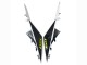 Migliori Carena Moto Suzuki GSX-S 750 2017-2022 - Bianco Giallo