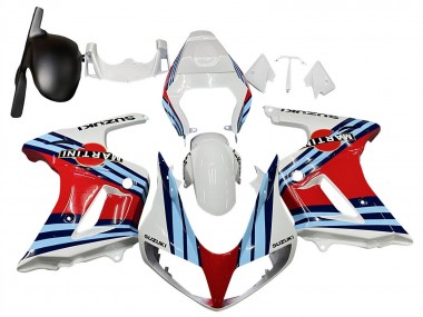 Migliori Carena Moto Suzuki SV650 2003-2013 - Bianco Rosso Blu Martini