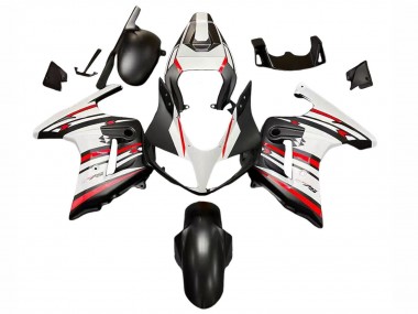 Migliori Carena Moto Suzuki SV650 2003-2013 - Bianco Rosso Nero