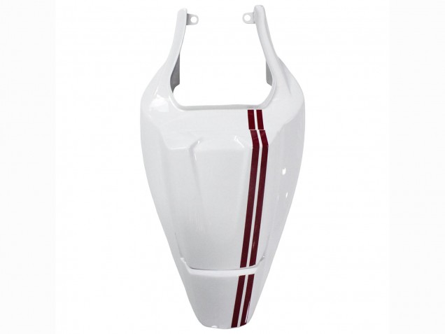 Migliori Carena Moto Suzuki SV650 2003-2013 - Bianco Rosso Scuro Linea
