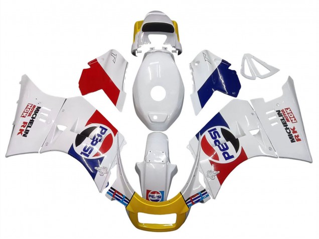 Migliori Carena Moto Suzuki RG400 RG500 RG400/500 1984-1987 - Bianco Rosso Blu Giallo Motul Michelin Pepsi