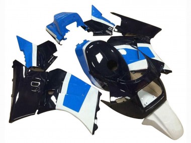 Migliori Carena Moto Suzuki RG400 RG500 RG400/500 1984-1987 - Blu Bianco Nero