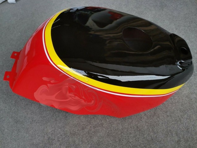 Migliori Carena Moto Suzuki RG400 RG500 RG400/500 1984-1987 - Rosso Giallo Nero 7