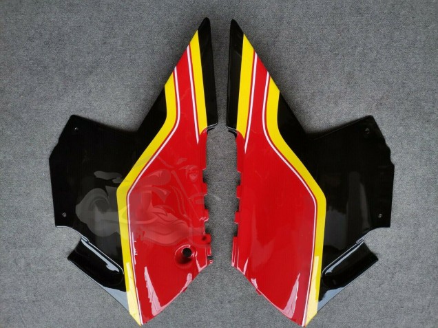 Migliori Carena Moto Suzuki RG400 RG500 RG400/500 1984-1987 - Rosso Giallo Nero 7