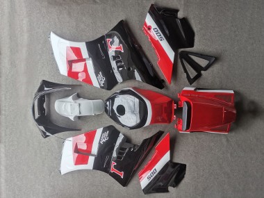 Migliori Carena Moto Suzuki RG400 RG500 RG400/500 1984-1987 - Bianco Rosso Nero