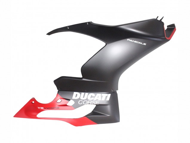 Migliori Carena Moto Ducati Panigale V2 2020-2024 - Rosso Nero Opaco Corse
