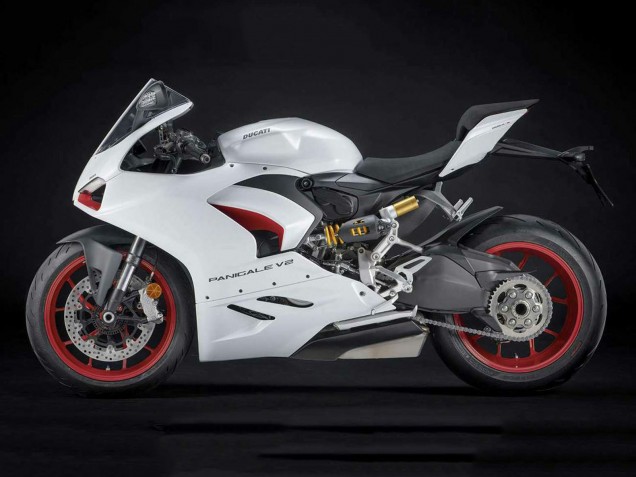 Migliori Carena Moto Ducati Panigale V2 2020-2024 - Bianco Rosso Nero Opaco
