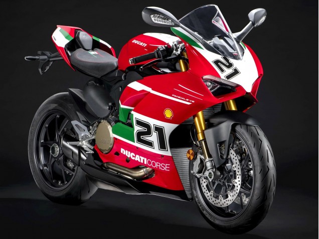 Migliori Carena Moto Ducati Panigale V2 2020-2024 - Bianco Rosso Verde Nero Opaco Corse 21