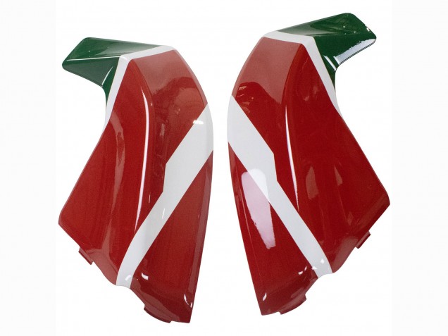 Migliori Carena Moto Ducati Panigale V2 2020-2024 - Bianco Rosso Verde Nero Opaco Corse 21