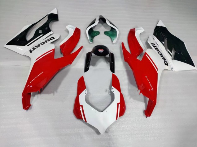 Migliori Carena Moto Ducati Panigale V2 2020-2024 - Bianco Rosso Verde Nero Lucido