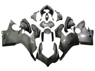 Migliori Carena Moto Ducati Panigale V4 V4S 2018-2019 - Nero Fibra di Carbonio Stile