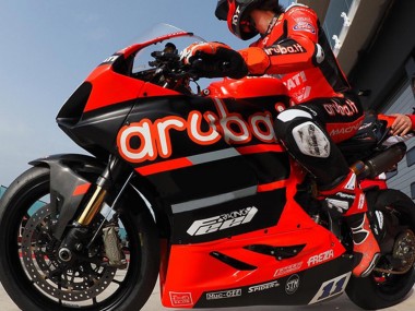 Migliori Carena Moto Ducati Panigale V4 V4S 2018-2019 - Rosso Nero Lucido Aruba 11