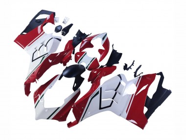 Migliori Carena Moto Ducati Panigale V4 V4S 2020-2021 - Bianco Rosso Verde Nero Opaco