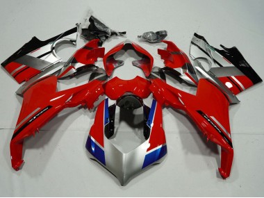 Migliori Carena Moto Ducati Panigale V4 V4S 2018-2019 - Argento Rosso Blu Nero Lucido
