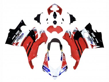 Migliori Carena Moto Ducati Panigale V4 V4S 2018-2019 - Rosso Blu Nero Lucido Flex-Box Givi