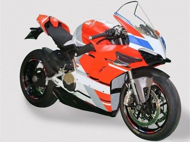 Migliori Carena Moto Ducati Panigale V4 V4S 2020-2021 - Bianco Blu Rosso Nero Lucido