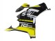Migliori Carena Moto Ducati Panigale V4 V4S 2020-2021 - Giallo Bianco Nero Lucido