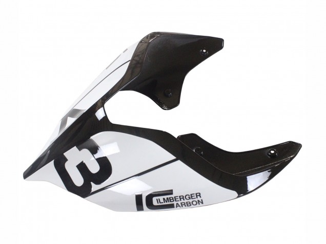 Migliori Carena Moto Ducati Panigale V4 V4S 2020-2021 - Giallo Bianco Nero Lucido
