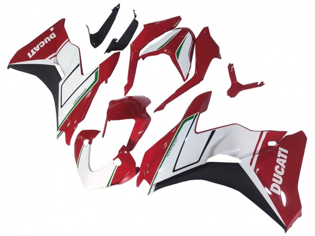 Migliori Carena Moto Ducati Supersport 939/939S 2017-2022 - Bianco Rosso Nero Verde