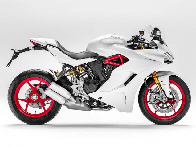 Migliori Carena Moto Ducati Supersport 939/939S 2017-2022 - Bianco