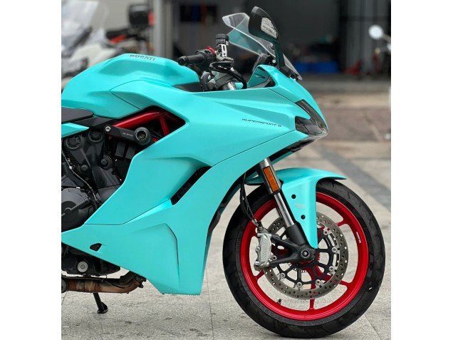 Migliori Carena Moto Ducati Supersport 939/939S 2017-2022 - Azzurro Chiaro