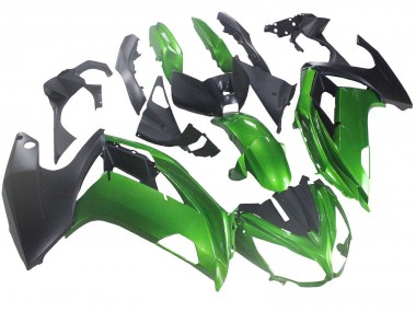 Migliori Carena Moto BMW K1200S 2005-2010 - Verde Nero Opaco