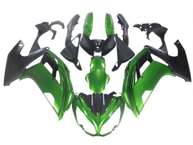 Migliori Carena Moto BMW K1200S 2005-2010 - Verde Nero Opaco