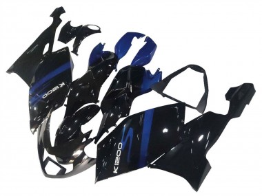 Migliori Carena Moto BMW K1200S 2005-2010 - Blu Nero Lucido