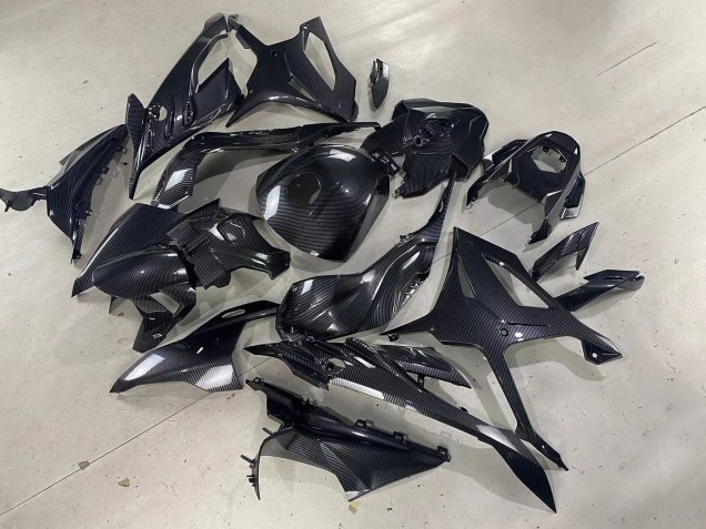 Migliori Carena Moto BMW S1000RR 2023-2024 - Nero Lucido Fibra di Carbonio