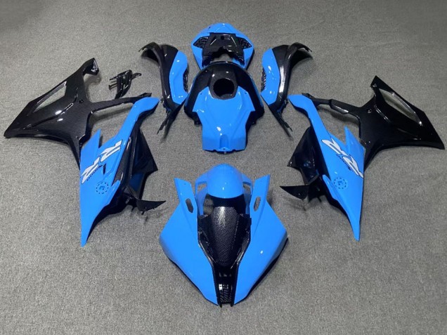 Migliori Carena Moto BMW S1000RR 2019-2022 - Blu Nero Fibra di Carbonio