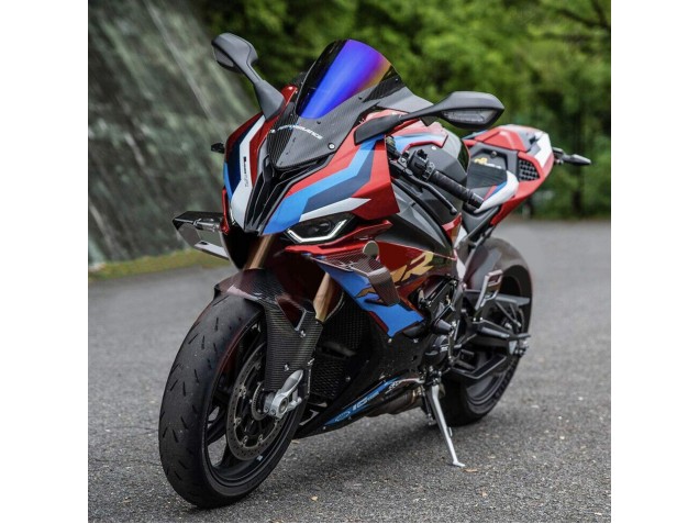 Migliori Carena Moto BMW S1000RR 2019-2022 - Nero Rosso Blu