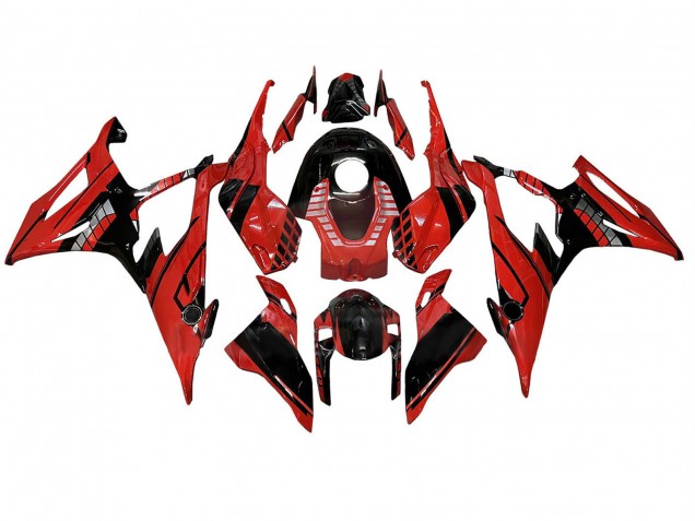 Migliori Kit Carena Moto ABS BMW S1000RR 2019-2022 - Rosso Nero