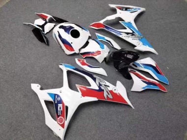 Migliori Carena Moto BMW S1000RR 2019-2022 - Bianco Rosso Blu
