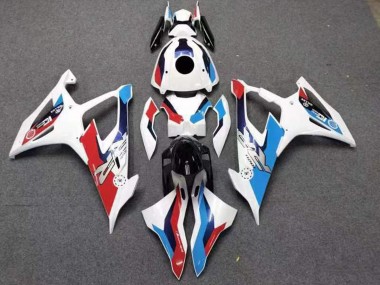 Migliori Carena Moto BMW S1000RR 2019-2022 - Bianco Rosso Blu