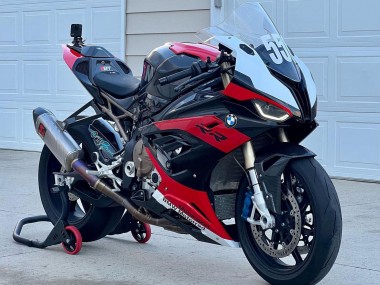 Migliori Carena Moto BMW S1000RR 2019-2022 - Nero Rosso Bianco