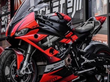 Migliori Carena Moto BMW S1000RR 2019-2022 - Nero Rosso Grigio