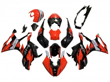 Migliori Carena Moto BMW S1000RR 2019-2022 - Nero Rosso Grigio