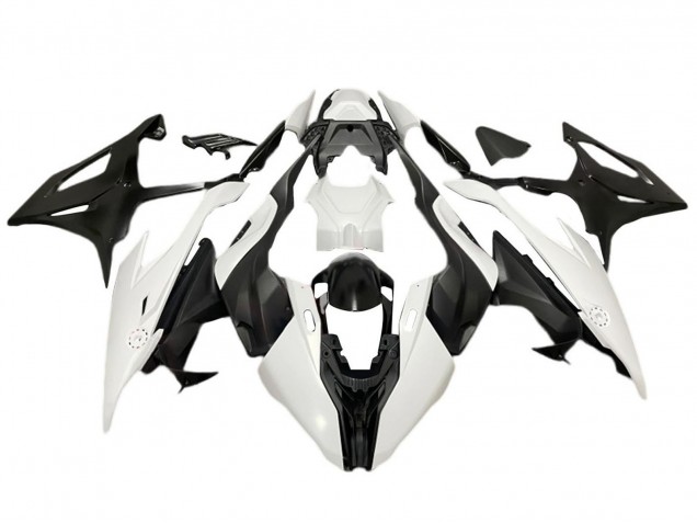 Migliori Carena Moto BMW S1000RR 2019-2022 - Nero Opaco Bianco