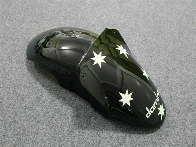 Migliori Carena Moto Kawasaki ZX6R 2000-2002 - Bianco Rosso Giallo Verde Nero Lucido Stella EuroBet