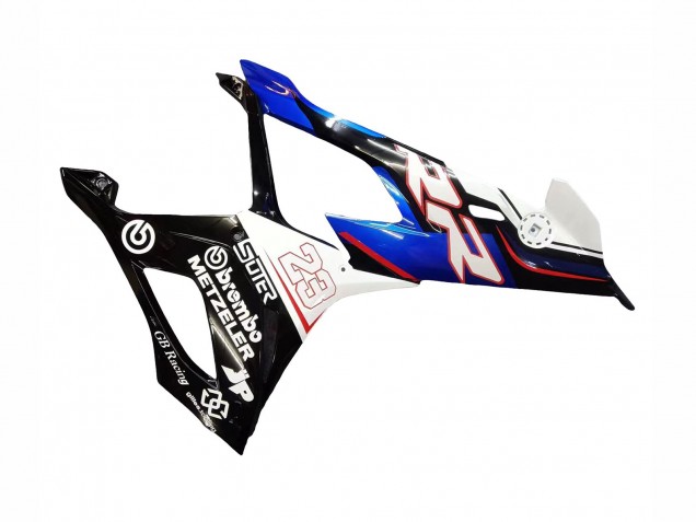 Migliori Carena Moto BMW S1000RR 2019-2022 - Blu Rosso Bianco 23