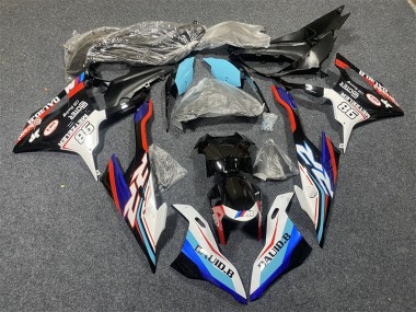 Migliori Carena Moto BMW S1000RR 2019-2022 - Blu Bianco Rosso 98